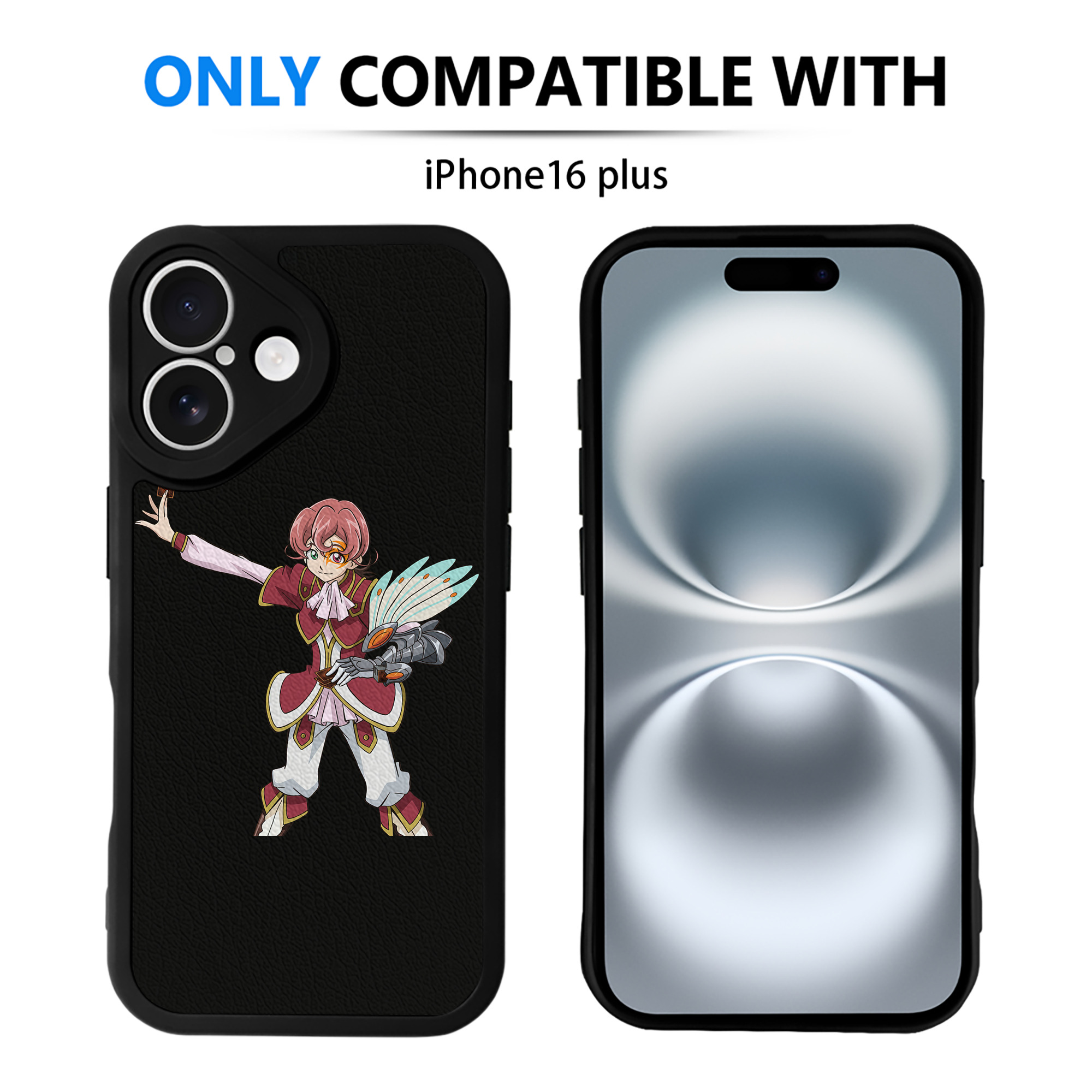 遊☆戯☆王 Yu-Gi-Oh! 【iPhone 16シリーズ対応】シリコンスマホケース（レザー調） 材質：シリコン